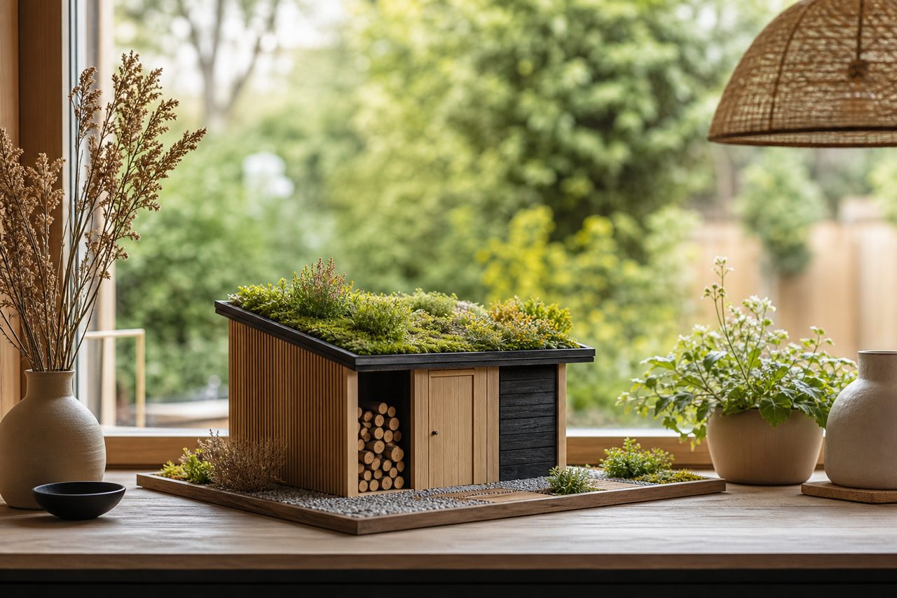 Abris de jardin avec toit végétalisé : avantages et réalisation