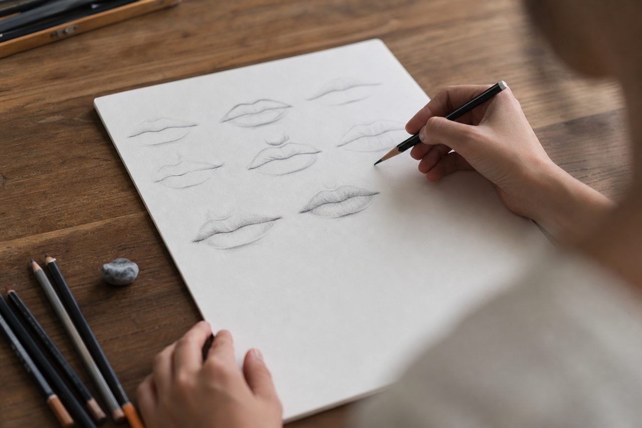 comment dessiner une bouche