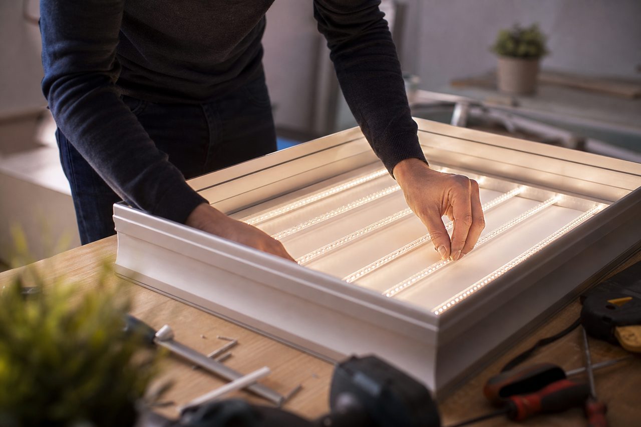 Comment fabriquer un caisson lumineux pour une déco EPIC et inoubliable ?