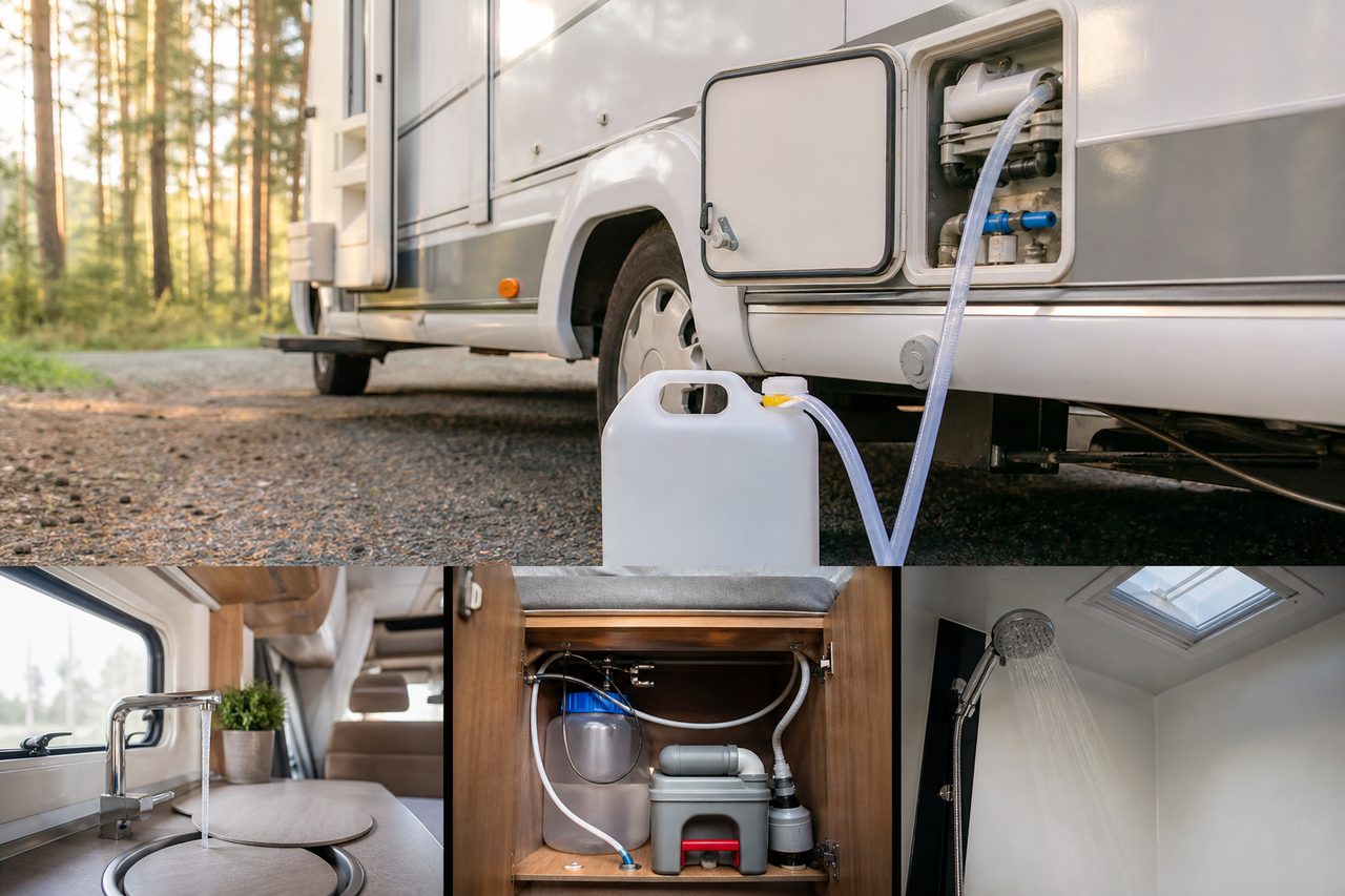 Comment fonctionne la plomberie dans un camping-car ?
