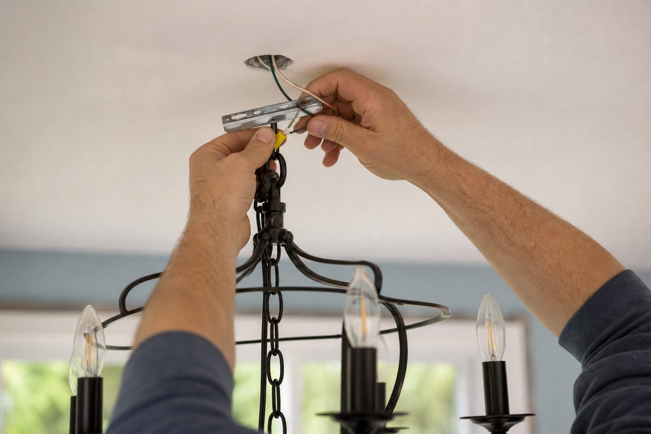 Comment installer un lustre ?
