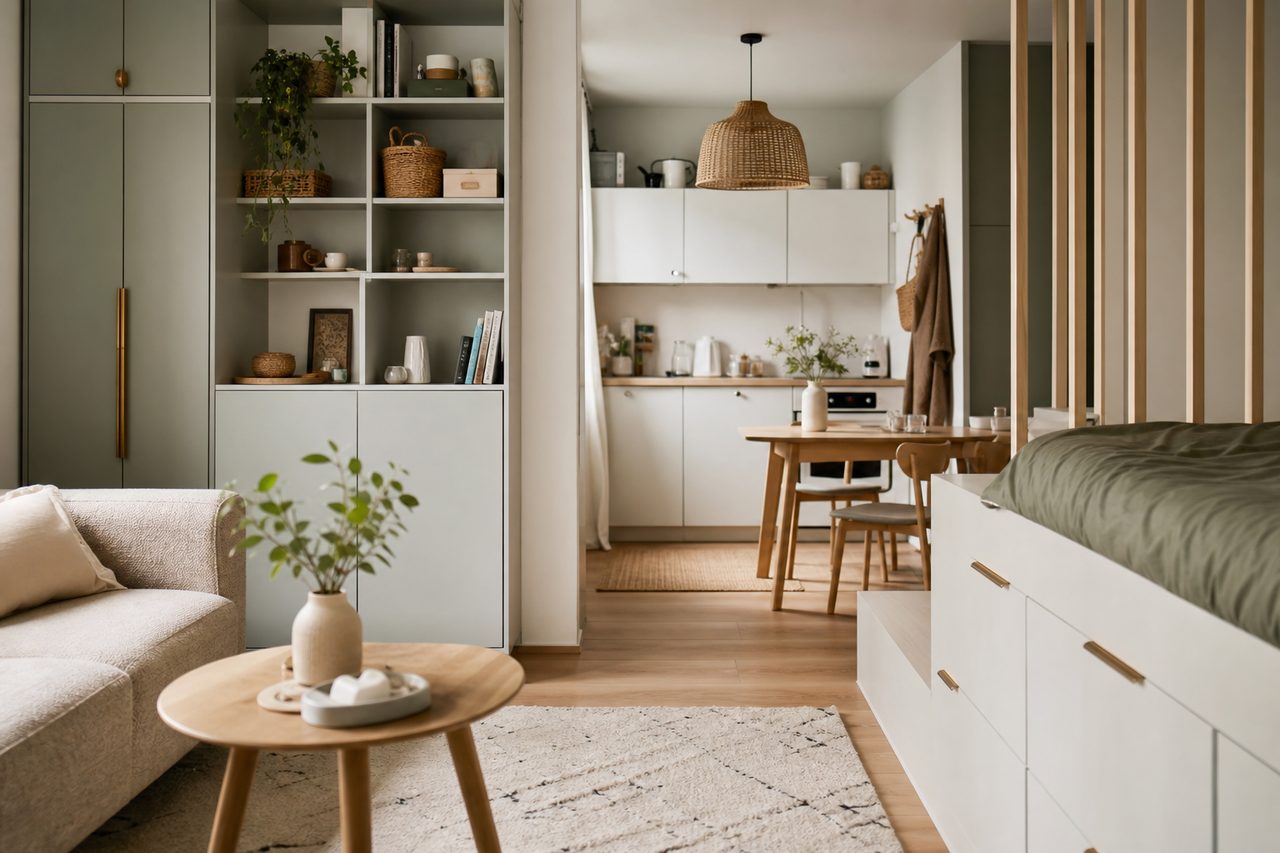 Comment optimiser l’espace dans un studio ?