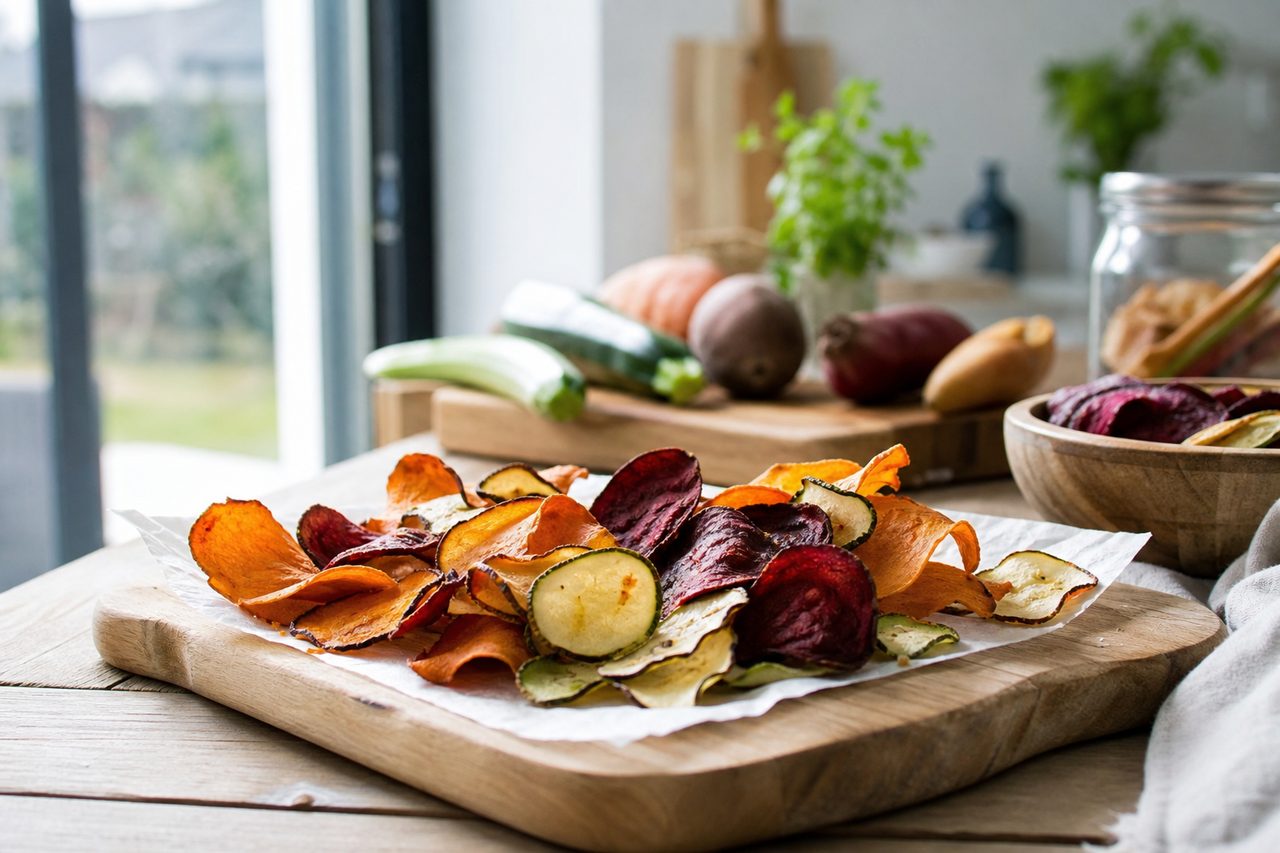 Comment préparer des chips de légumes maison