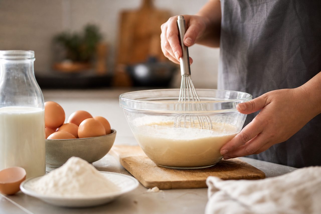 Comment préparer une pâte à crêpes légère et savoureuse ?
