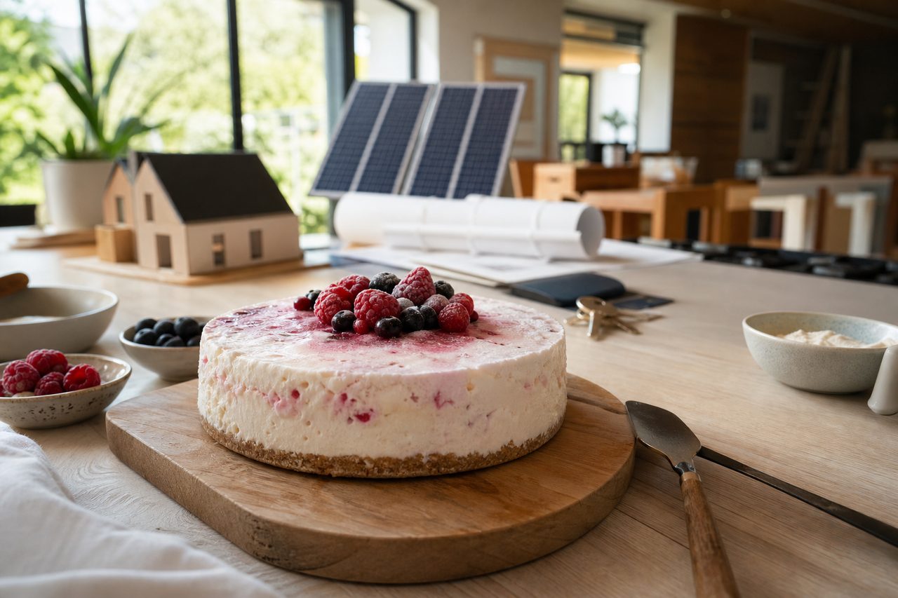 Comment réaliser un cheesecake surgelé fait maison
