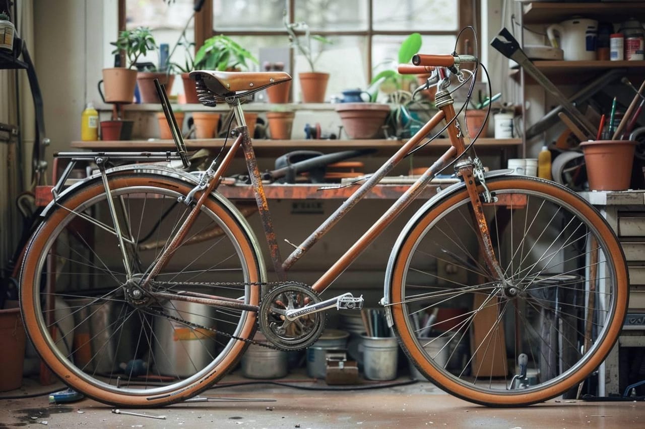 Comment restaurer une bicyclette hollandaise : guide étape par étape