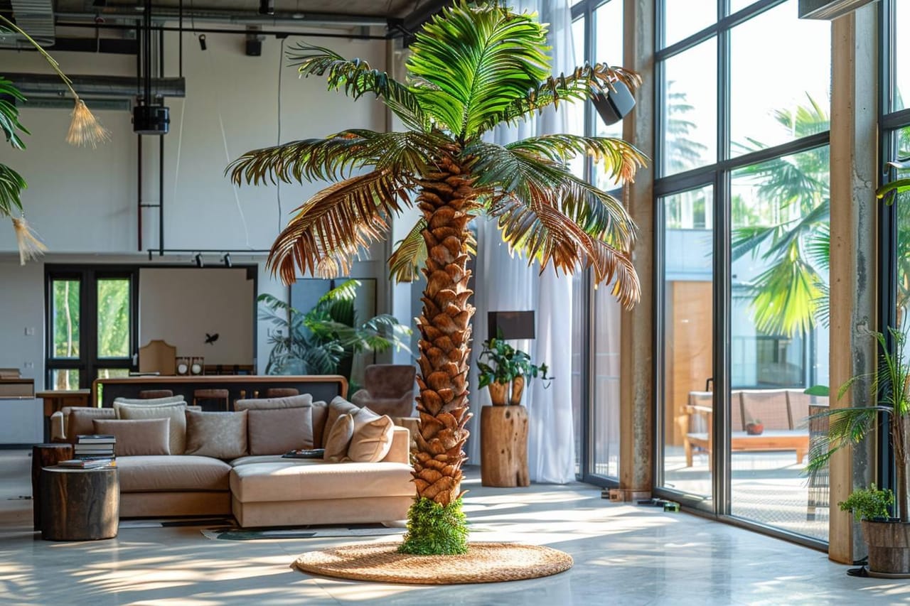 Comprendre les bienfaits du palmier en rotin dans votre intérieur