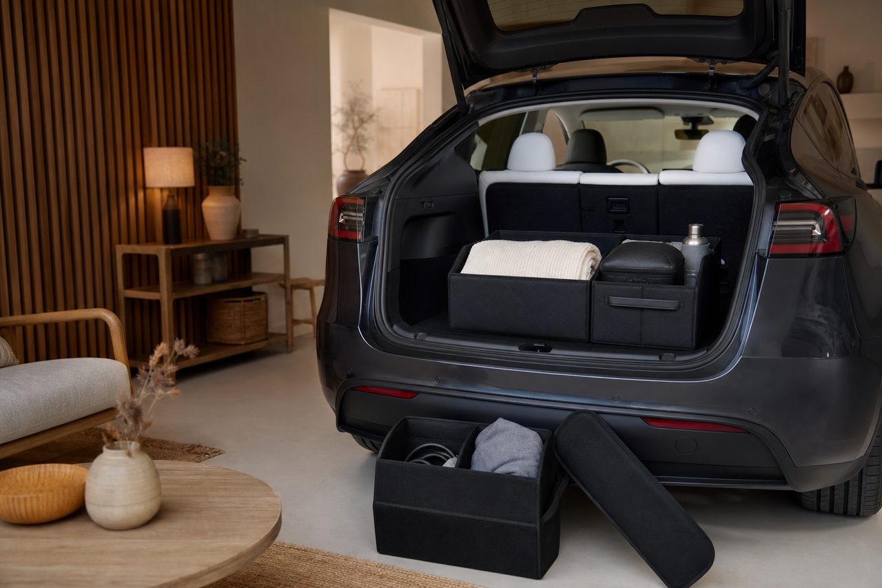 Des solutions de rangement adaptées pour votre Tesla