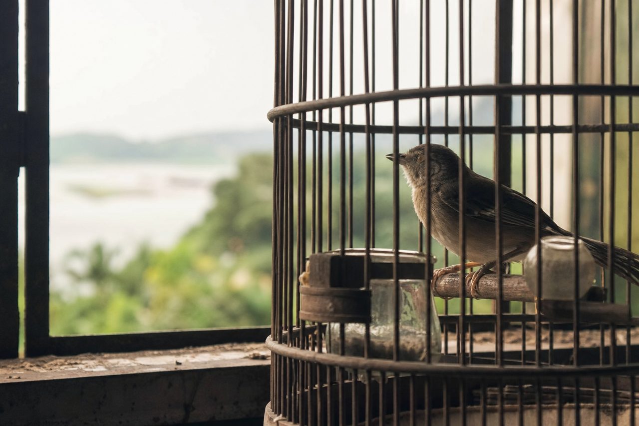 La signification profonde derrière ‘je sais pourquoi chante l’oiseau en cage’