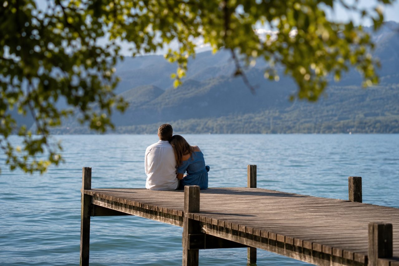 Lac d'Annecy pour une escapade romantique : des moments inoubliables au bord du lac