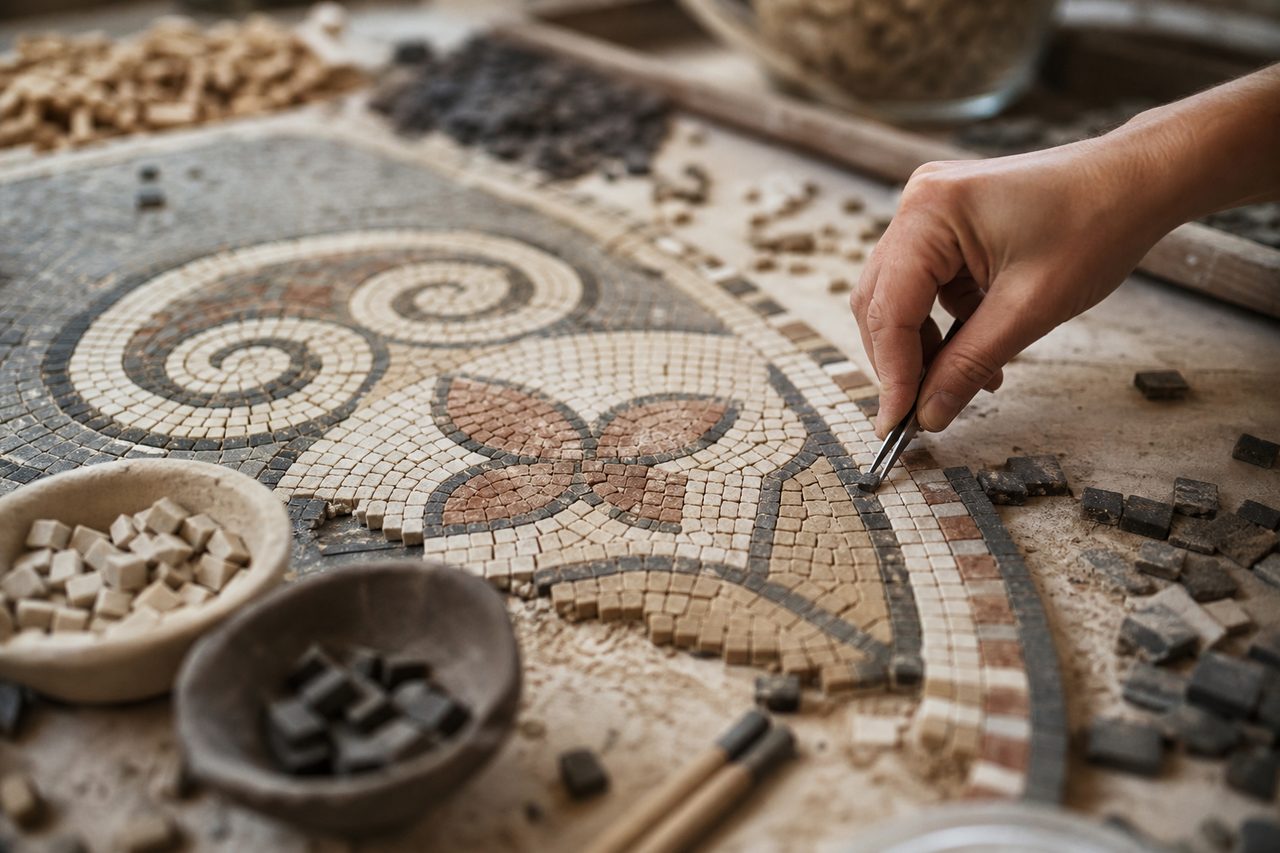 L’art de la mosaïque : inspiration antique pour des créations modernes