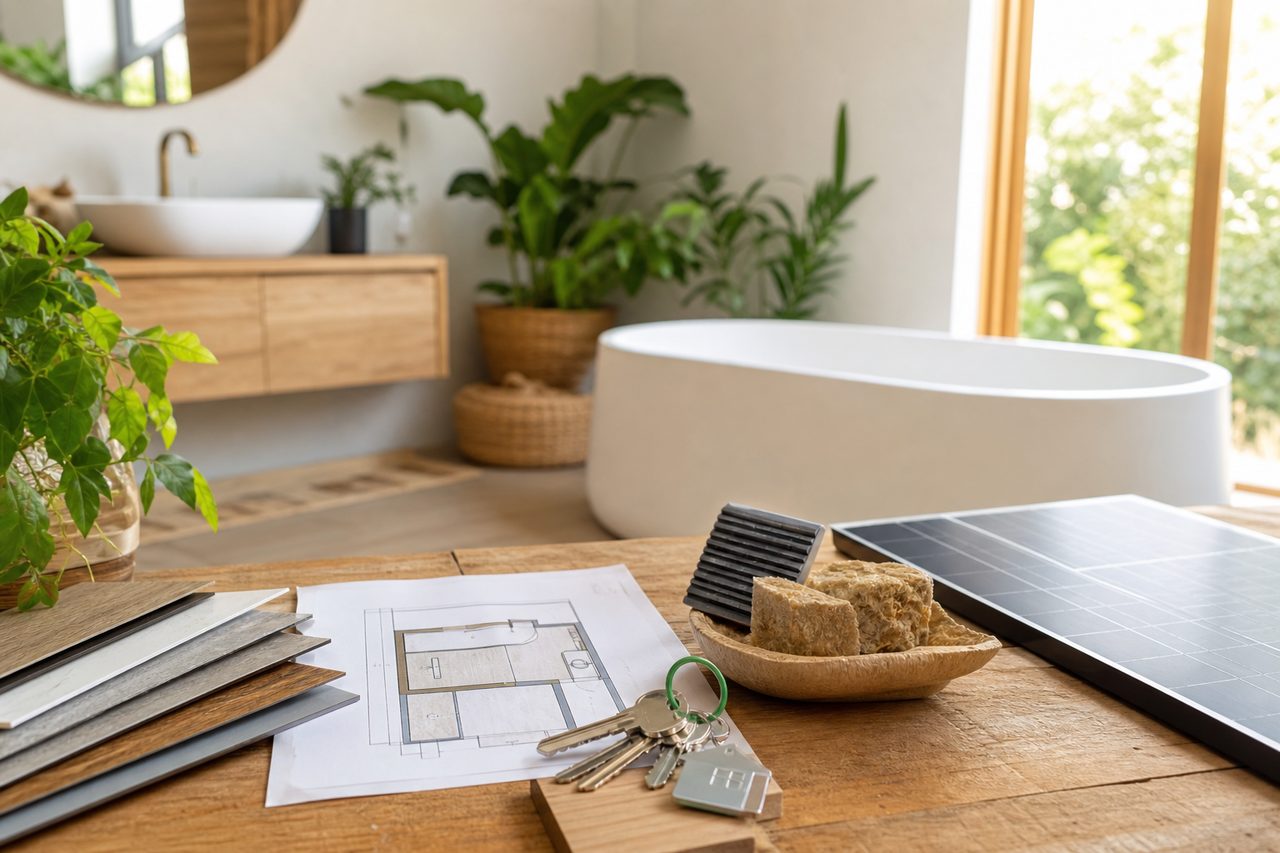 Les étapes pour une éco-rénovation de salle de bain