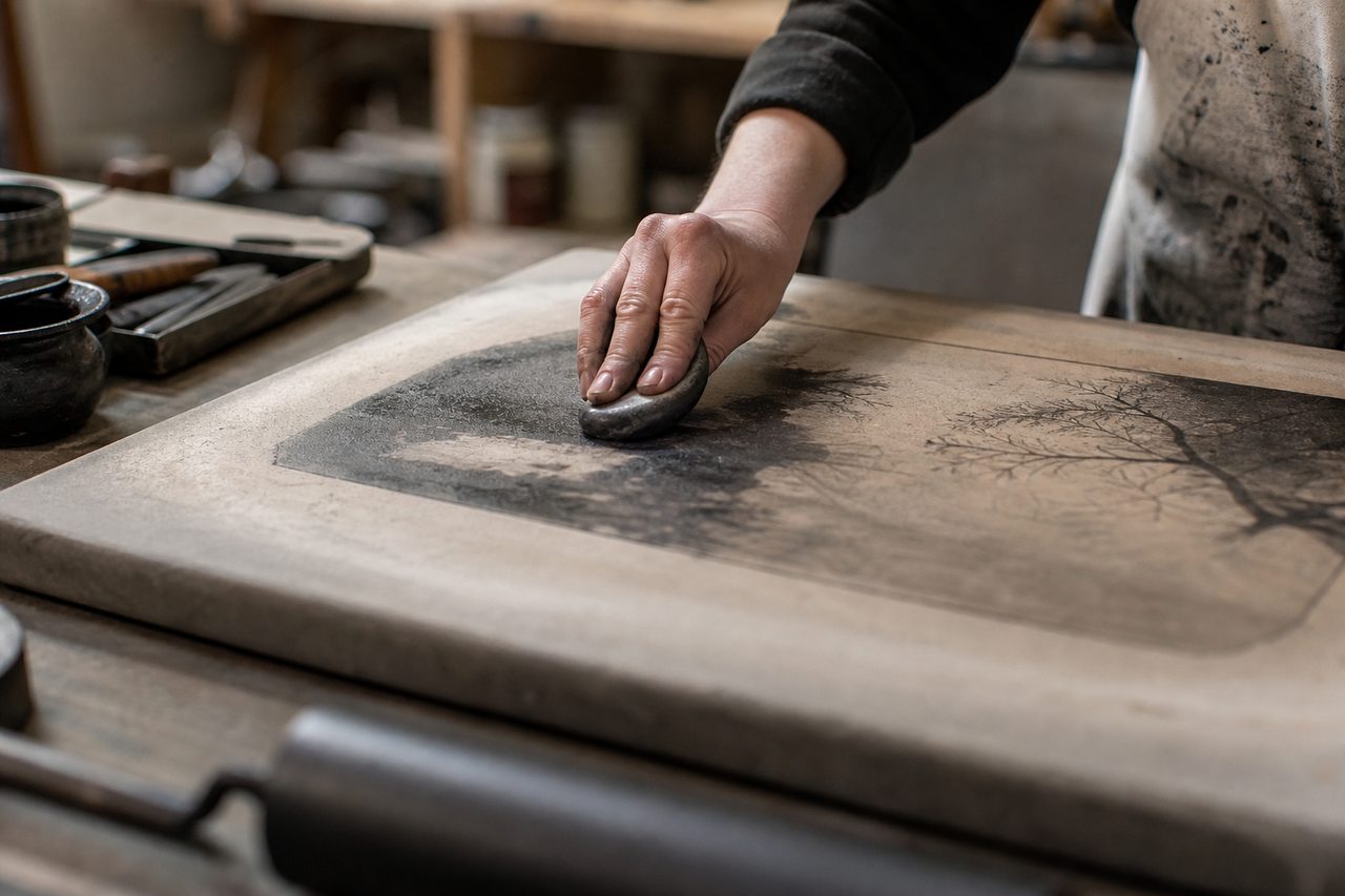 Les mystères de la lithographie : art et techniques
