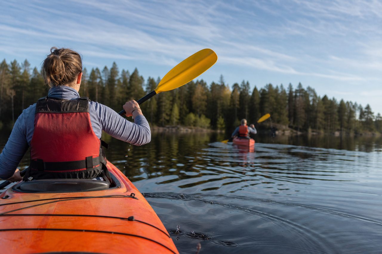 Les principes de la navigation en kayak en eaux calmes