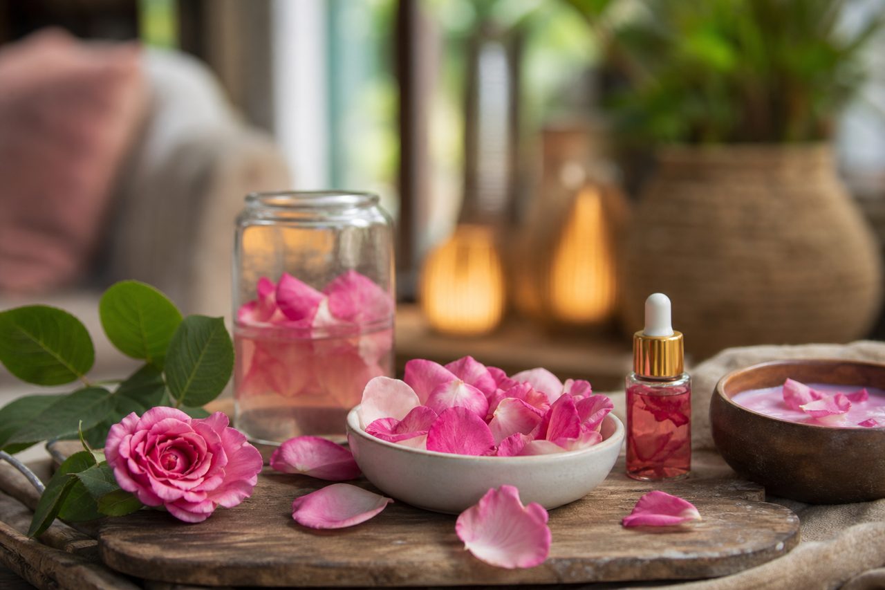 Les propriétés anti-âge des pétales de rose des jardins de Perse