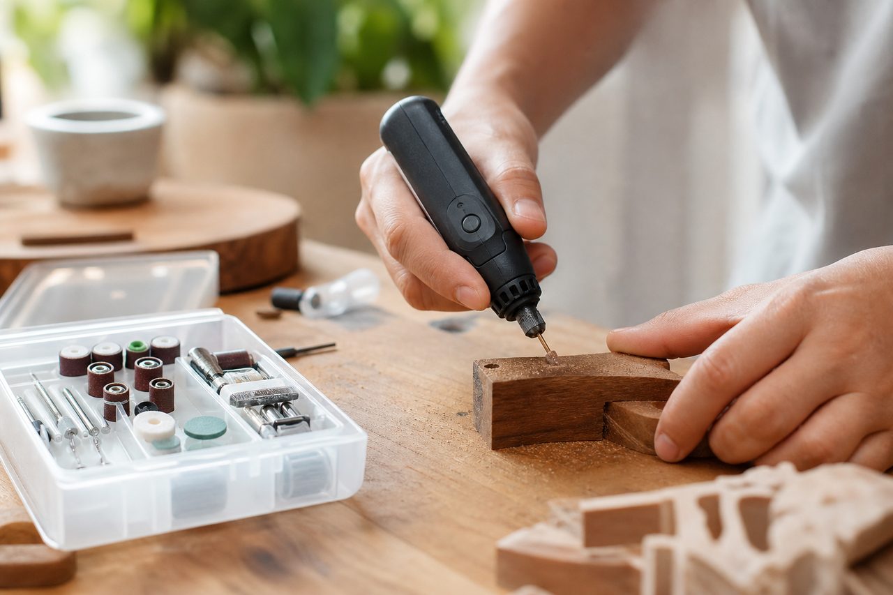 Mini perceuse avec accessoires : un kit complet pour une utilisation polyvalente