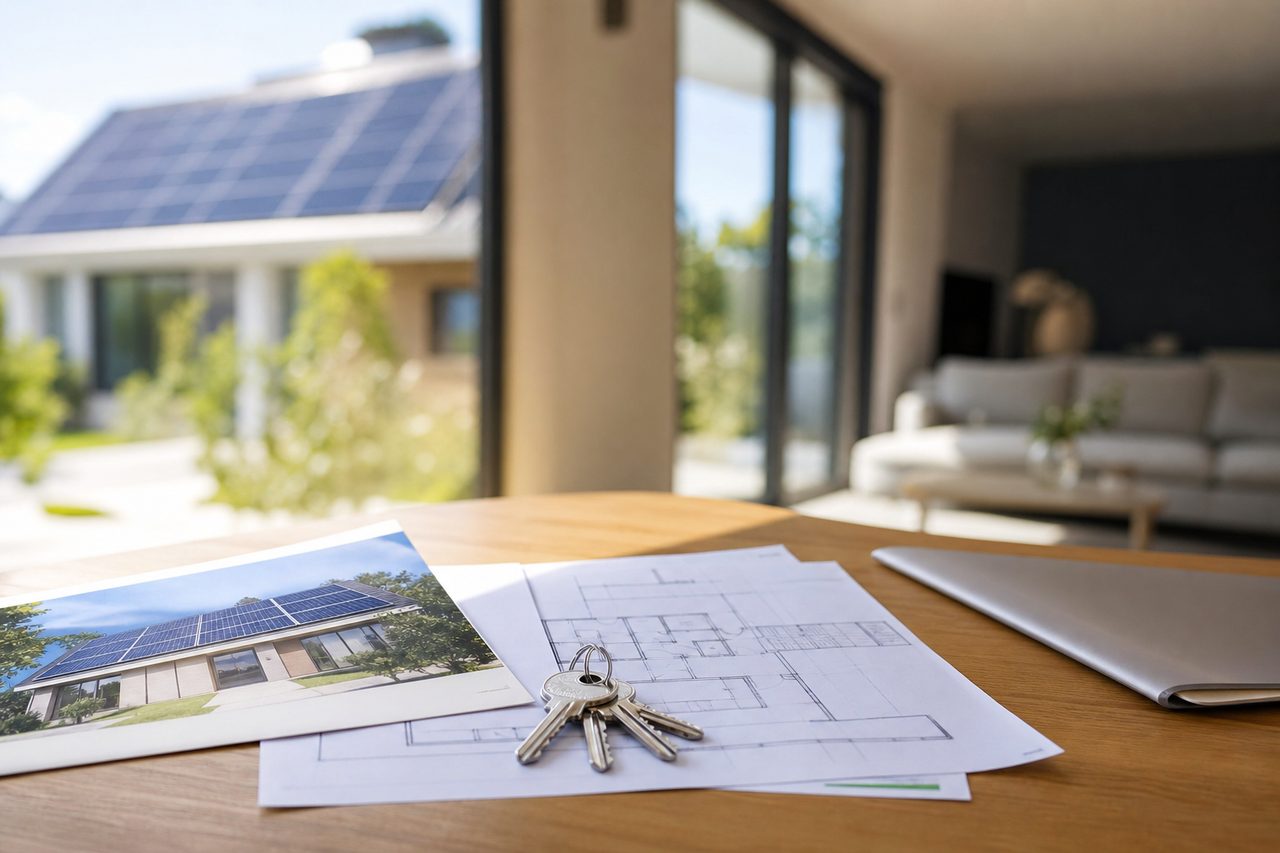 panneaux solaires et rentabilité à long terme pour l’acheteur d’un bien immobilier