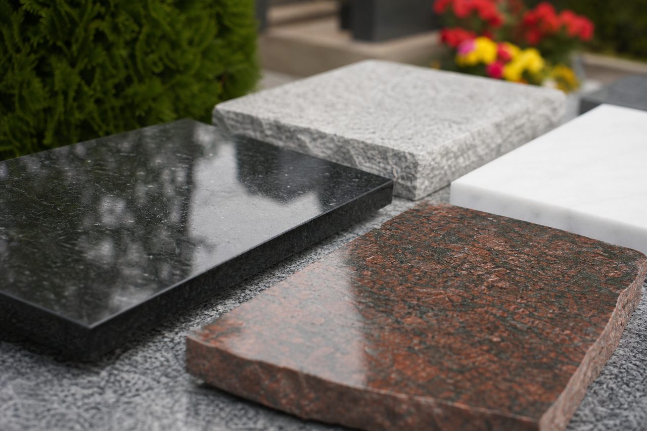 Plaque funéraire : Les différents matériaux et leurs avantages