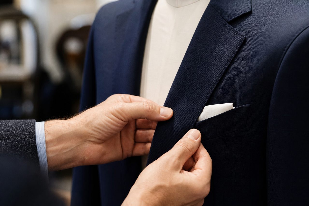 Pochettes de costume de créateurs français : le savoir-faire à l’honneur