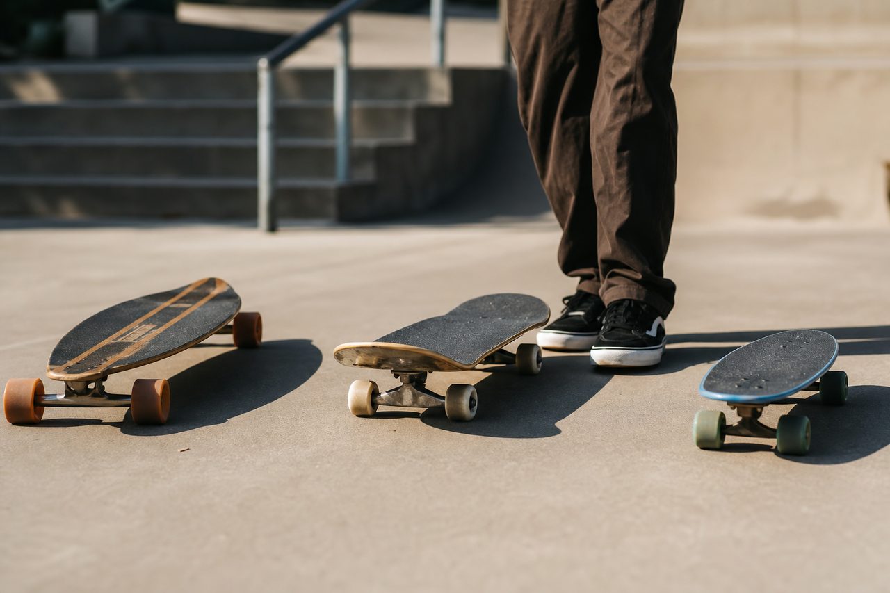 Pourquoi choisir un skateboard plutôt qu’un longboard ou un cruiser ?