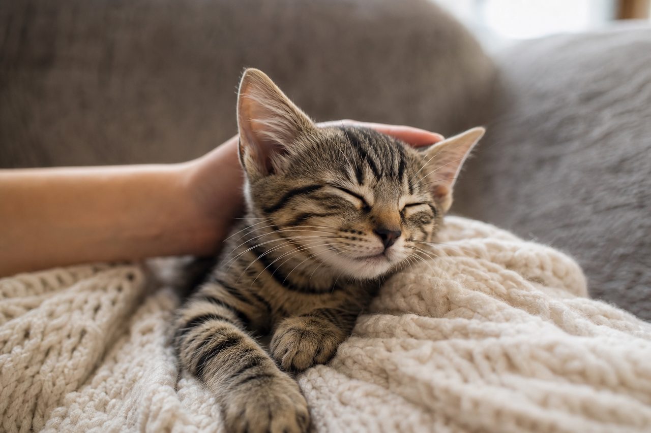 Pourquoi mon chaton ronronne tout le temps : comprendre et apprécier ce comportement félin