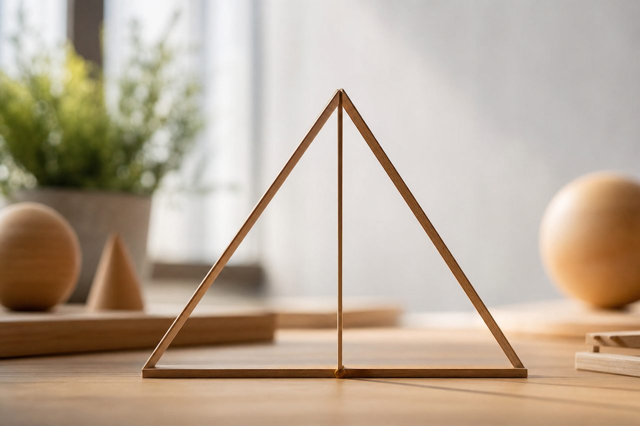 Quelle est la hauteur d’un triangle isocèle ?