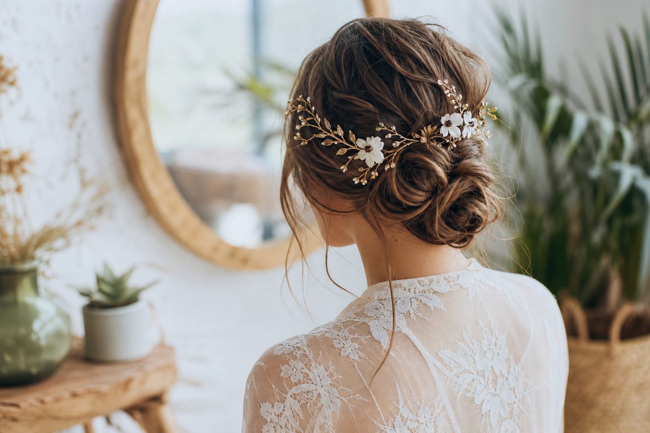 Quels accessoires de cheveux bohèmes pour sublimer la mariée ?