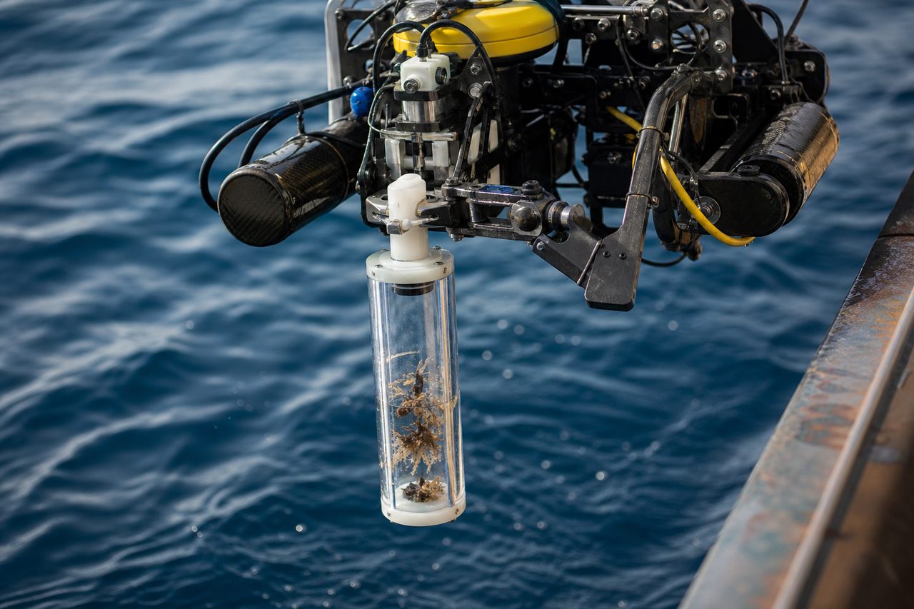Quels drones sous-marins sont équipés pour la collecte d’échantillons biologiques marins ?